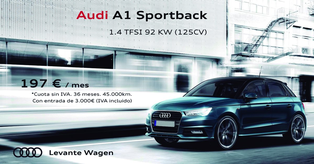 oferta precio nuevo audi a1 2018 valencia